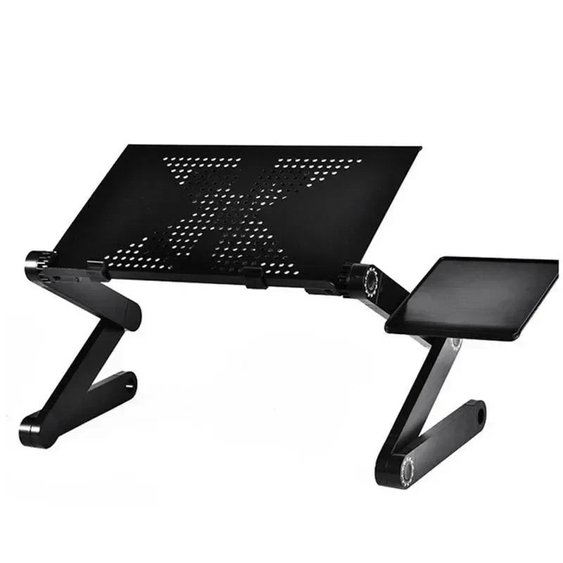 NNEOBA Adjustable Vented Laptop Stand - Foldable Desk for Office