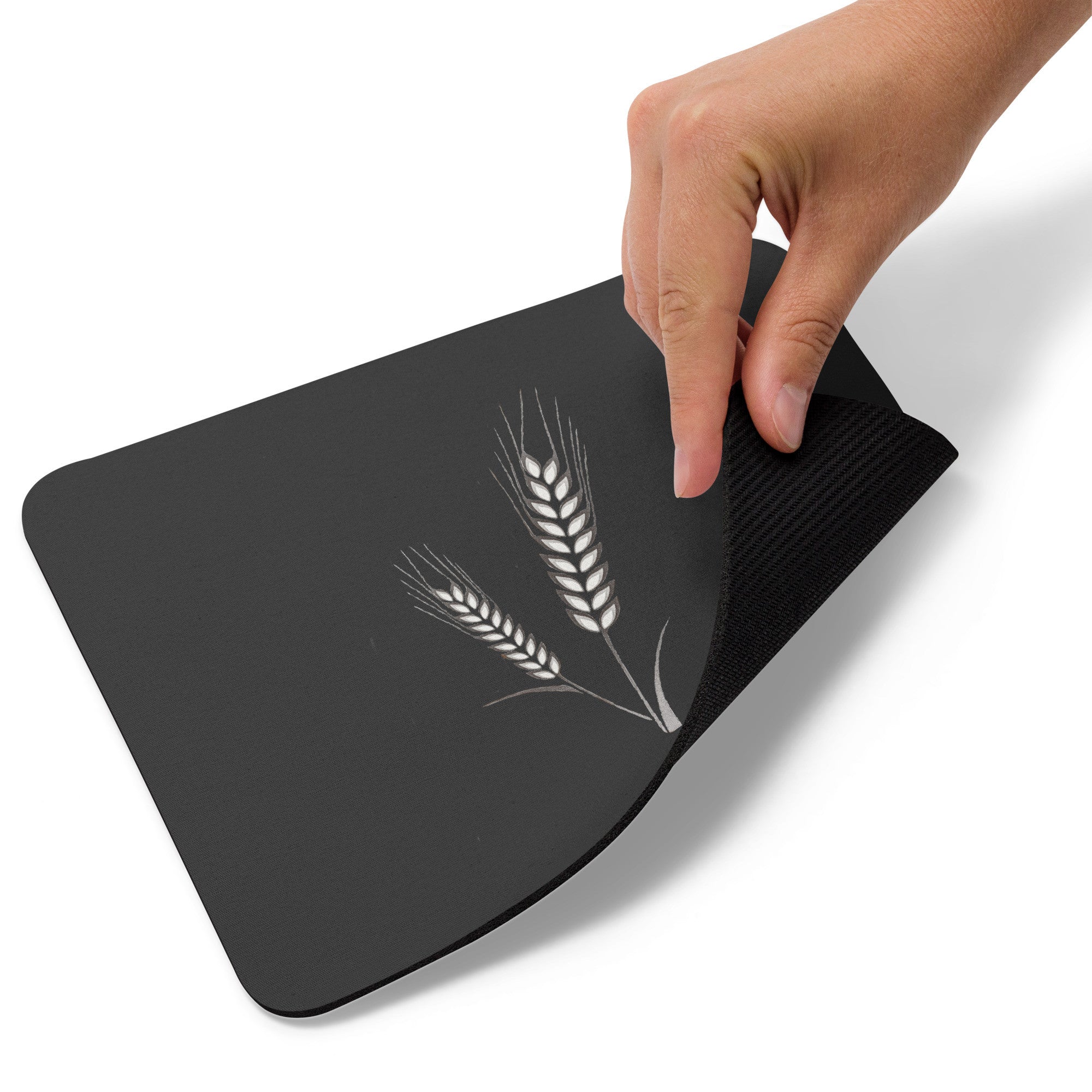 Grano Patch Mouse Pad - Grey